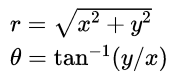 rectangular to polar equation calculator