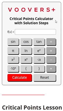 critical point calculator f xy